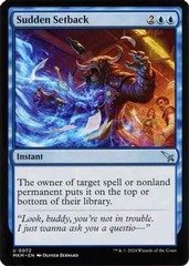 Sudden Setback (Black Bottle) - Foil